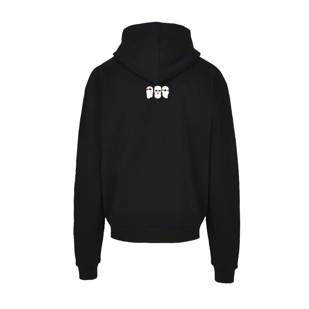 Hoodie noir Cagoules