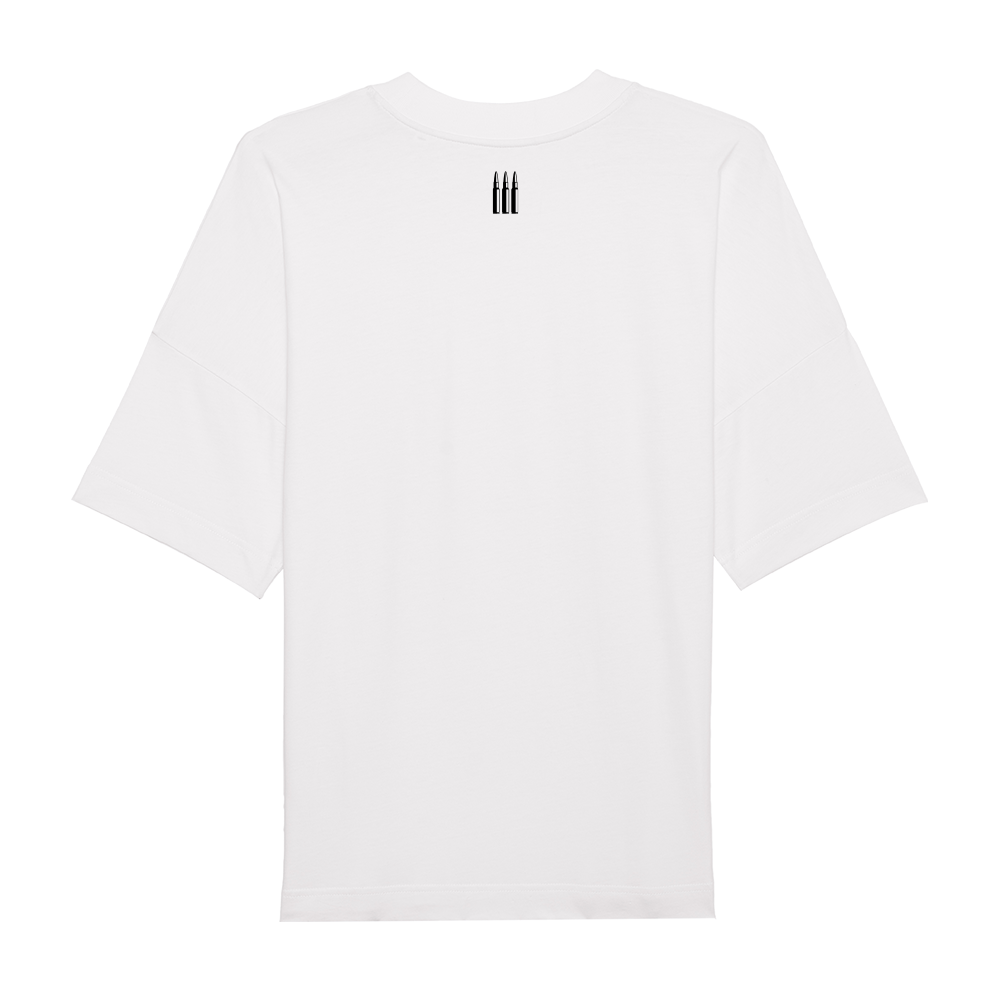 T-shirt oversize blanc Balles