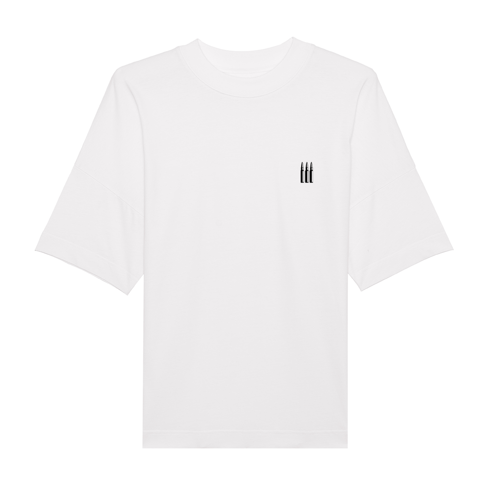 T-shirt oversize blanc Balles