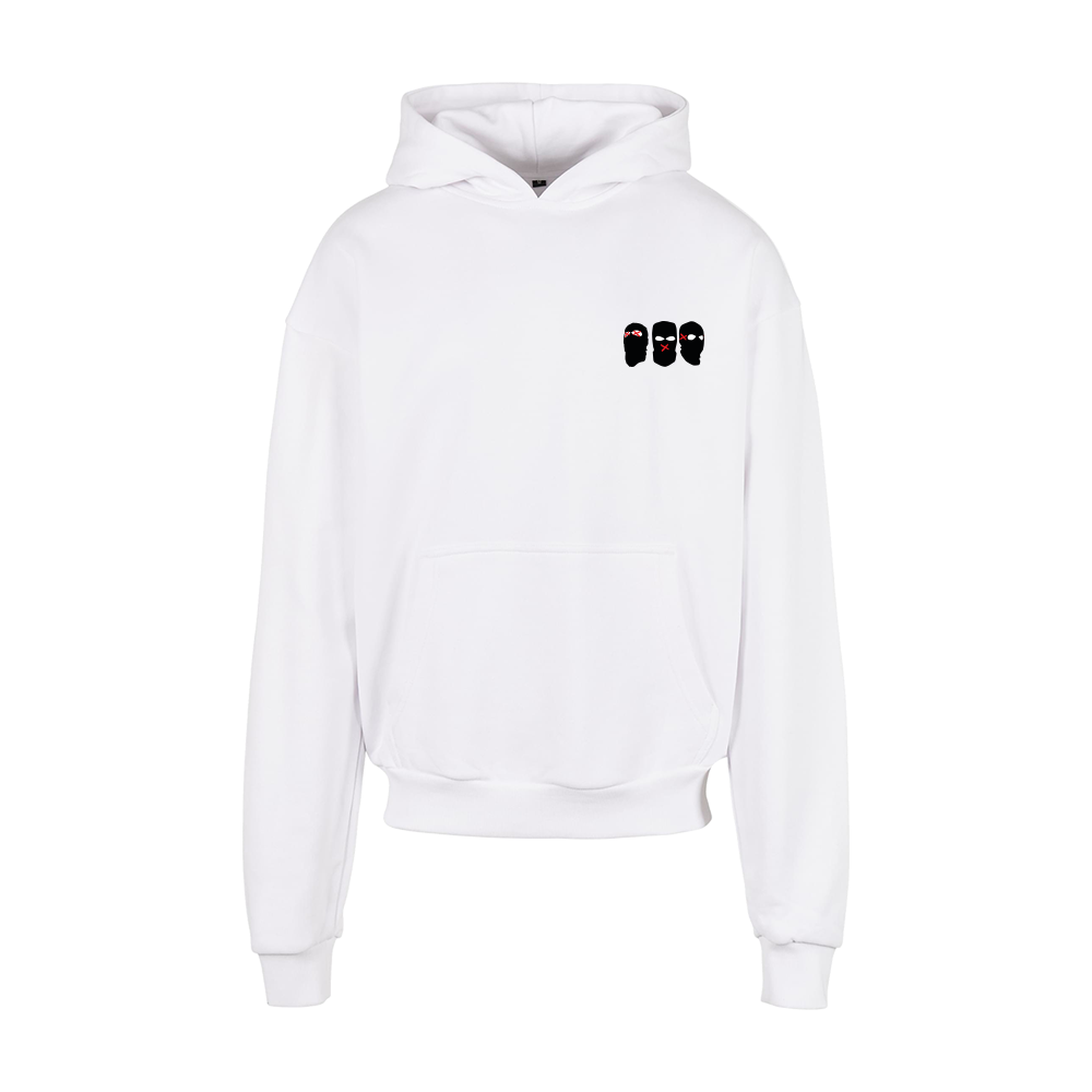 CD + HOODIE OVERSIZE BLANC (Cagoules)