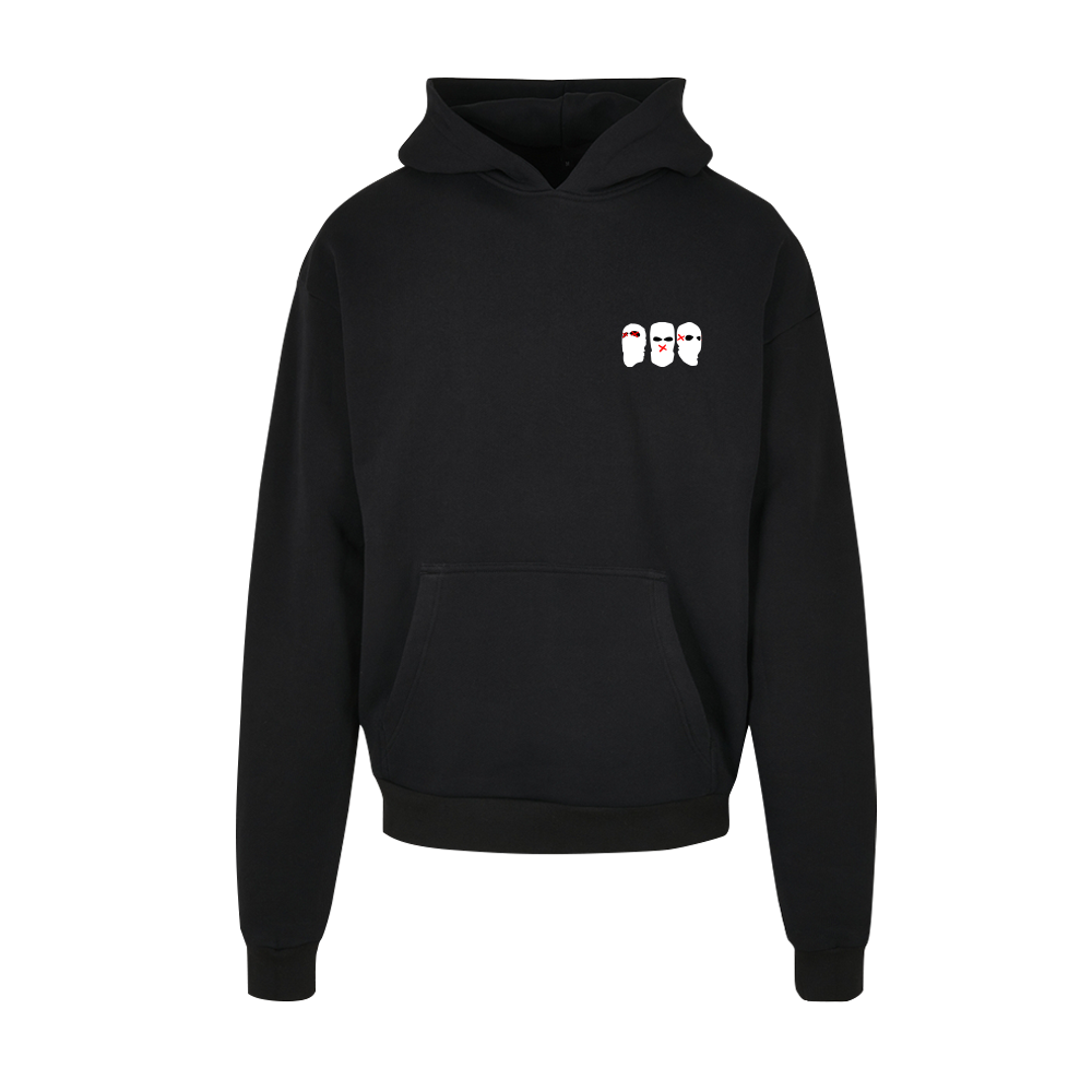 Hoodie noir Cagoules